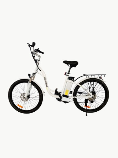 Bicicleta Eléctrica HoteBike A3AL26 / Blanco