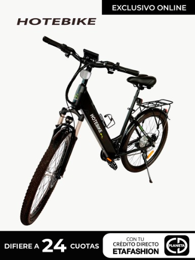 Bicicleta Eléctrica HoteBike A5AH28 / Negro