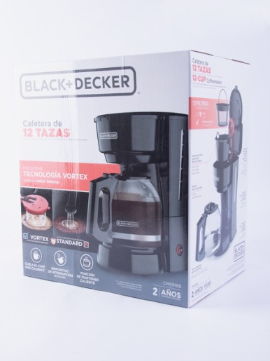 Cafetera Black & Decker BDCM0916B | 12 Tzs