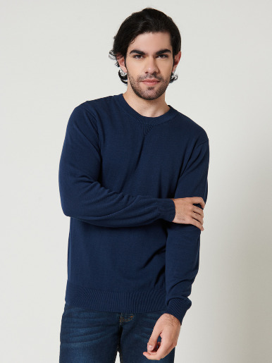 Sweater cuello redondo - Etabasic