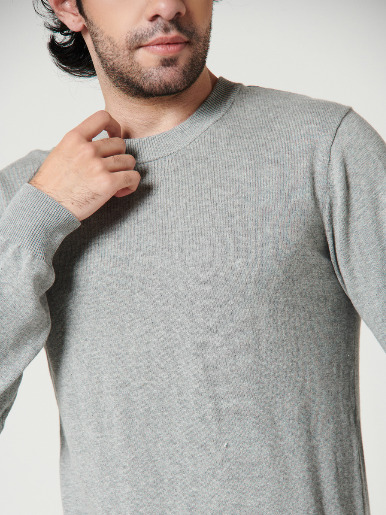 Sweater cuello redondo - Etabasic