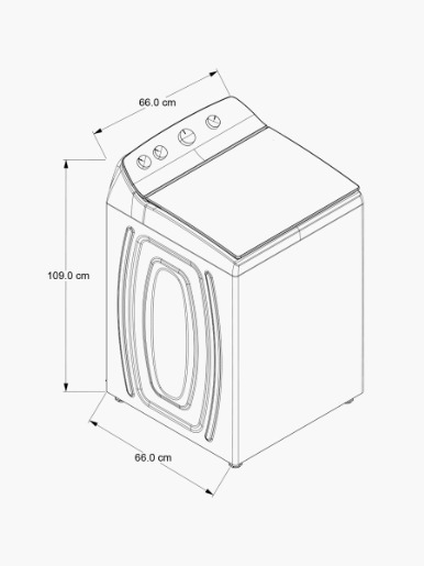 Lavadora Whirlpool 8MWTW1934MJM / 19 kg