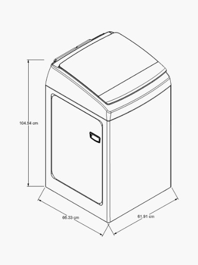 Lavadora de Carga Superior Whirlpool WW17KTAHLA / 17kg