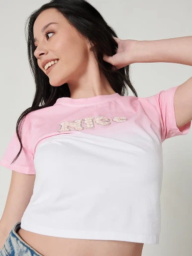 Camiseta Crop - Taxi