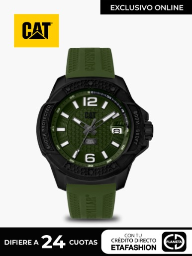 Reloj Análogo Caterpillar Shockmaster Evo / Verde