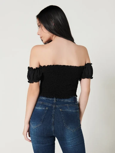 Blusa Off Shoulder - Taxi