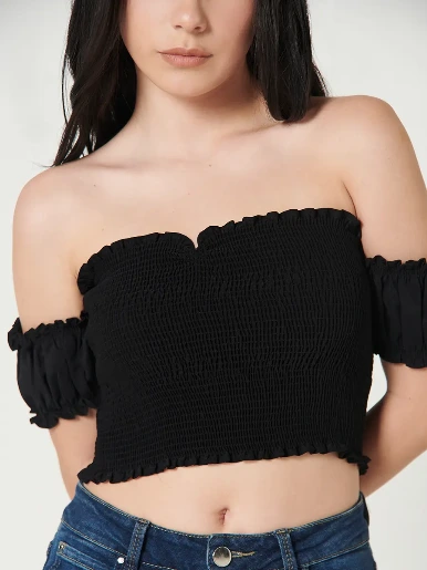 Blusa Off Shoulder - Taxi