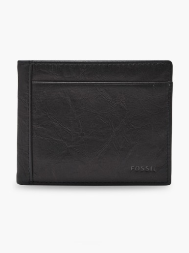 Billetera Fossil Neel ML3899001  | Negro