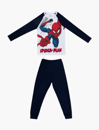 Pijama Spiderman Buzo + Pantalón - Preescolar