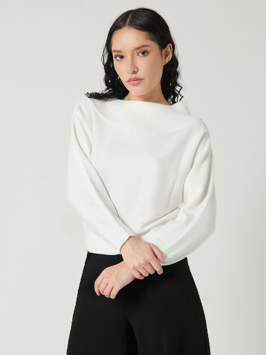 Sweater cuello bandeja - Labelle