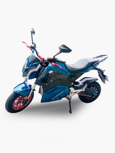 Moto Eléctrica Ecomove  Xz6 | Azul