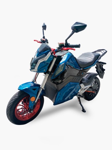 Moto Eléctrica Ecomove  Xz6 | Azul