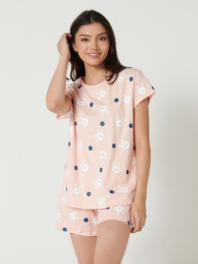 Pijama Bunny Bear Camiseta + Short