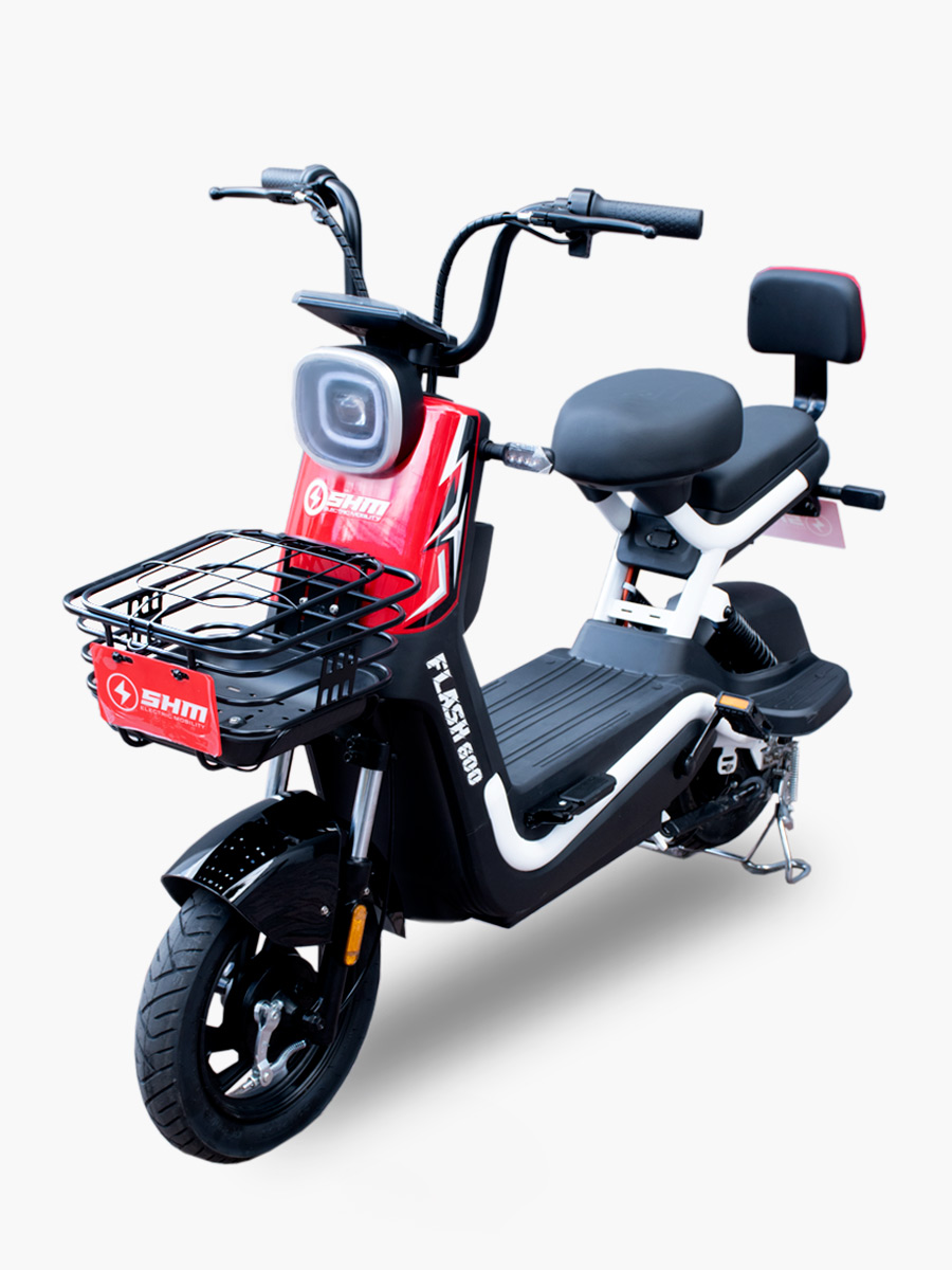 Moto Eléctrica Shineray Flash 600W | Rojo