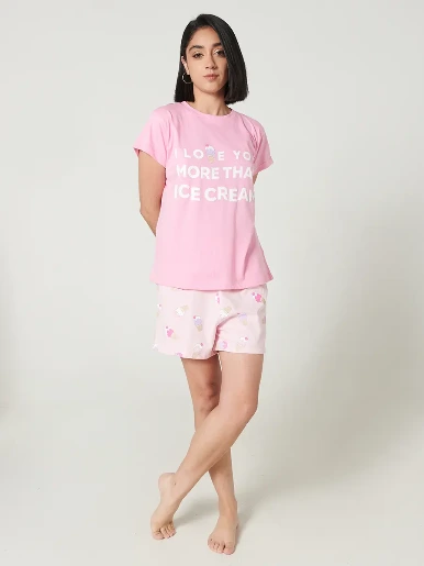 Pijama Camiseta + Short