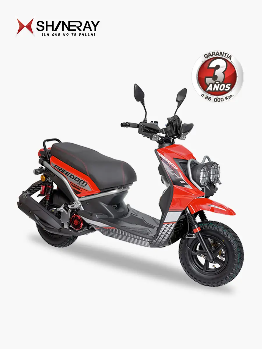 Shineray Freedom 150 cc - Moto a Gasolina | Rojo