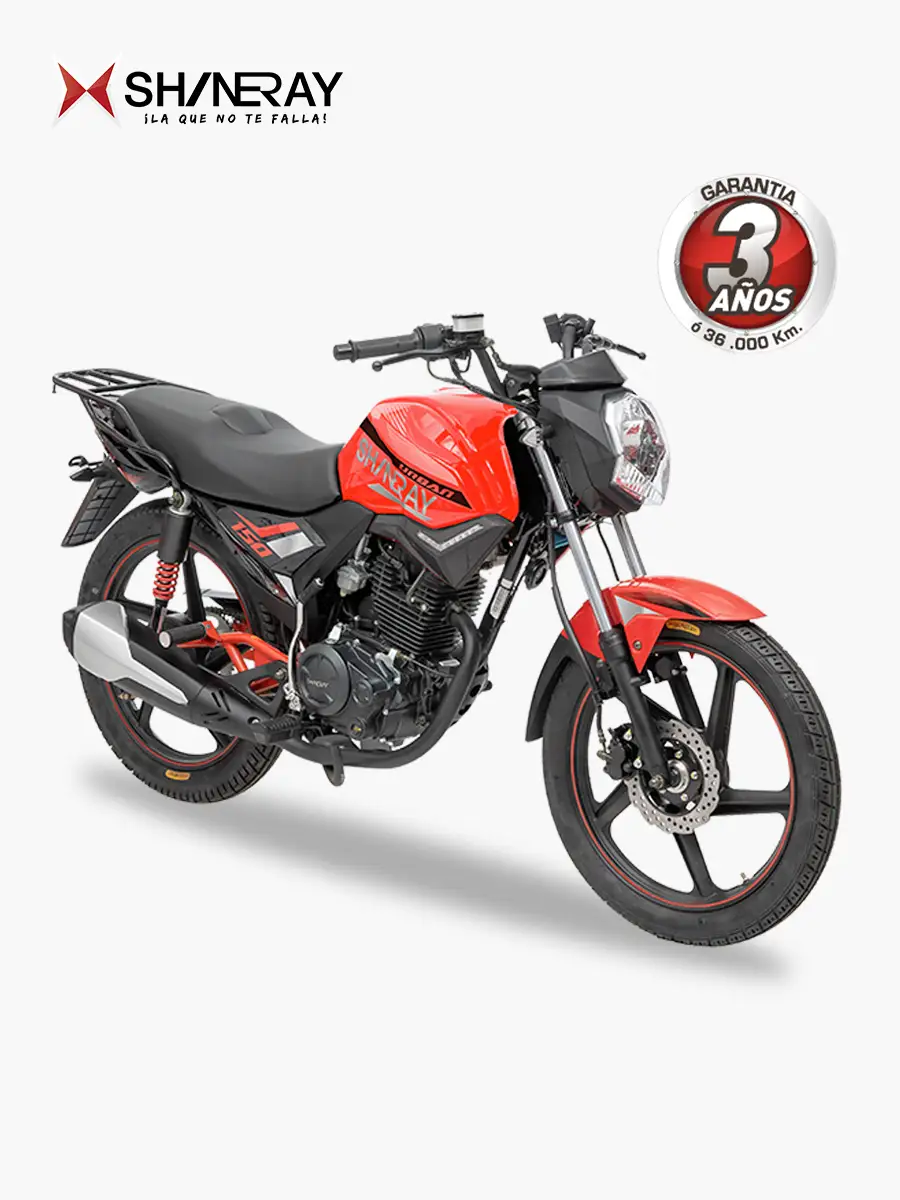 Shineray MOD. XY150-10F - 150 cc - Moto a Gasolina | Rojo