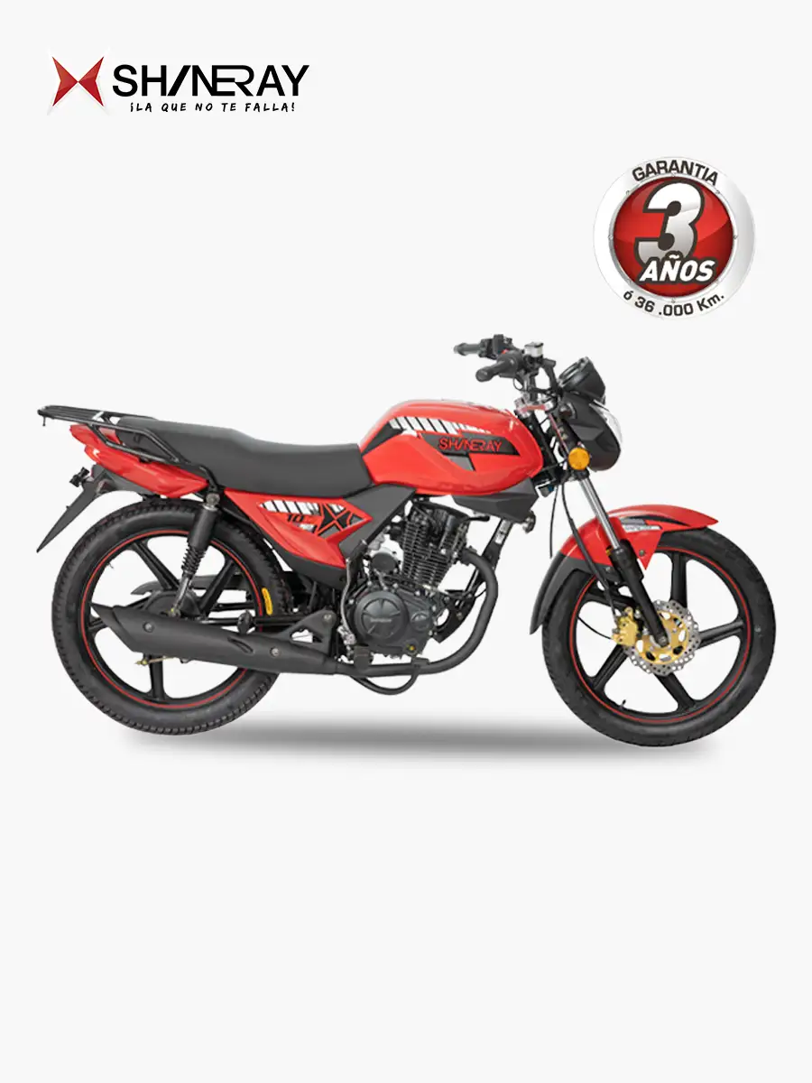Shineray MOD. XY150-10D - 150 cc - Moto a Gasolina | Rojo