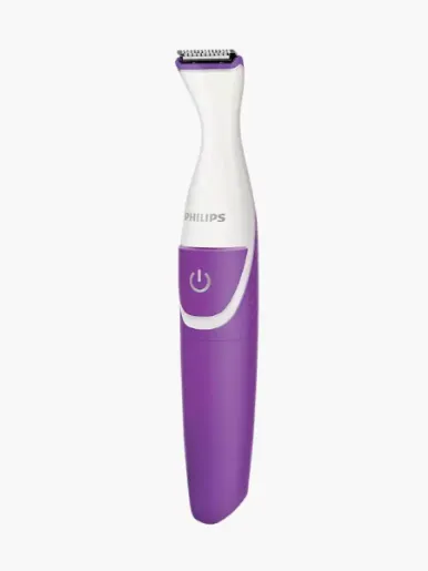 Depiladora con cable compacta Philips Satinelle Essential | Morado con blanco