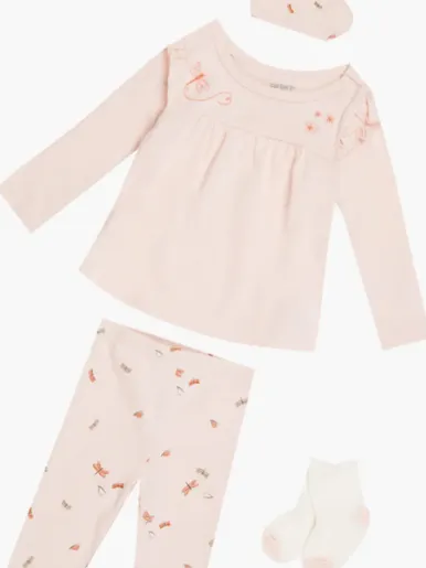 Carter´s - Set 4 piezas Buzo + Legging + Medias