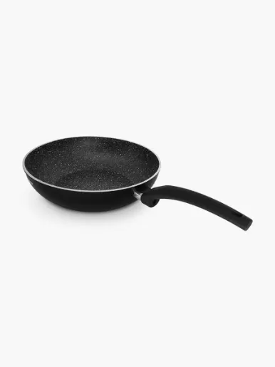 Sartén Warenhaus Wok Vulcano 26 cm | Negro