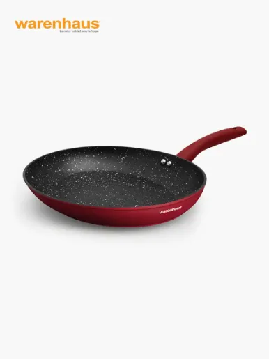 Sartén Warenhaus Grill Ovalado Vulcano 35 cm | Rojo