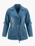 Chaqueta Denim con Cordón Ajustable