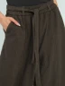 Pantalón Palazzo con Cinturón de Tela - Navigare