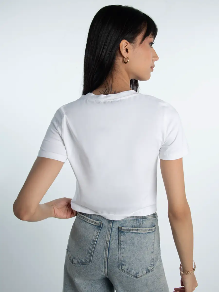 Camiseta Crop - Etabasic