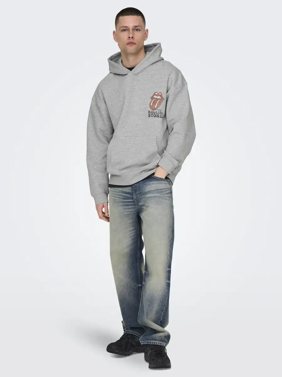 Only & Sons - Hoodie Manga Larga