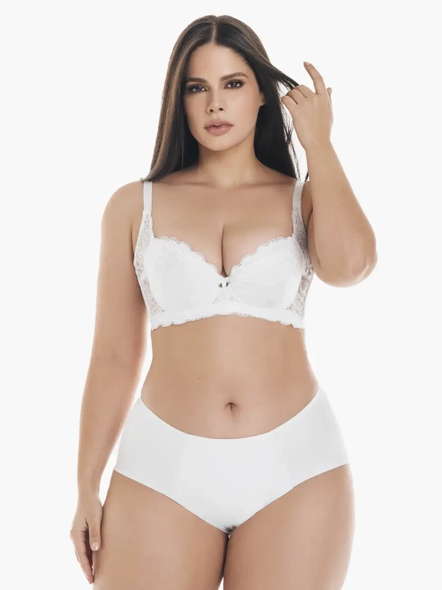 Vanessa - Brasier con diseño en encaje