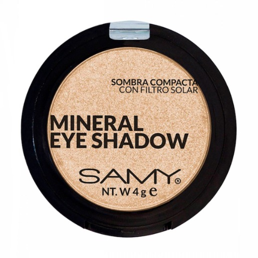 Sombra compacta Mineral Eye Shadow Beige Perlado - Samy -