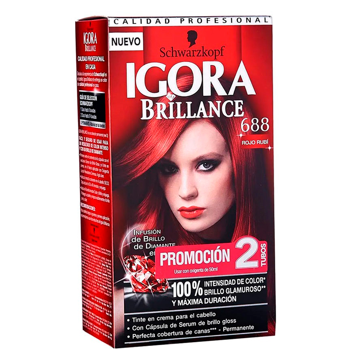 Tinte Brill 6 88 Rojo