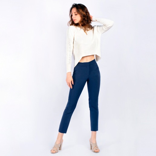 Pantalón formal con bolsillos