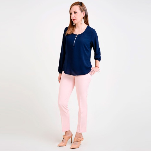 Pantalón formal con bolsillos