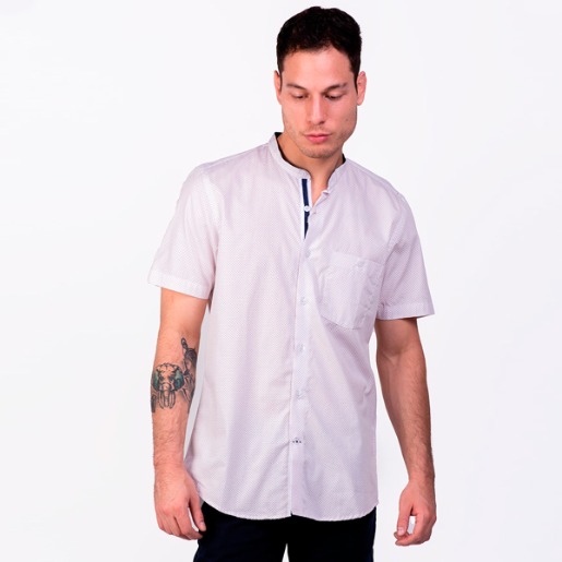 Camisa Cuello Mao
