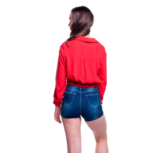 Blusa Básica anudada para Mujer