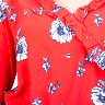 Blusa floreada
