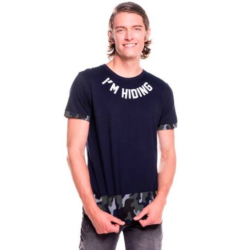 Camiseta fantasía para hombre I'm Hiding - Navigare