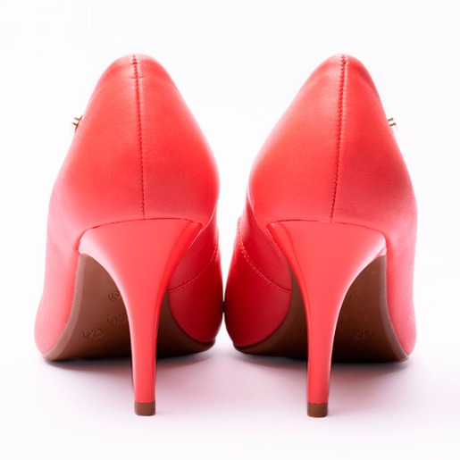 Taco Formal Coral Rojo