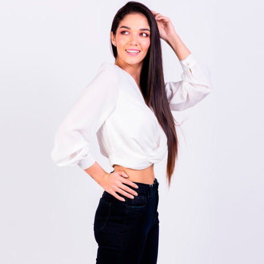 Blusa Moda Manga Larga para Mujer