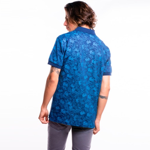 Camiseta Polo Floriza para Hombre