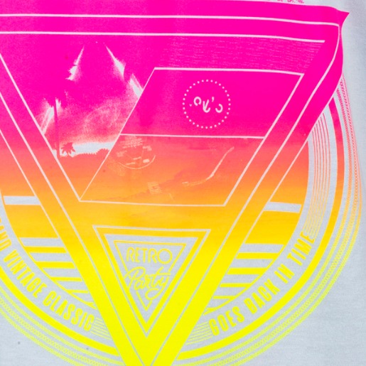 Camiseta estampada para hombre Electric Video
