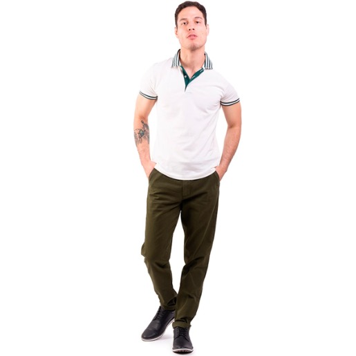 Camiseta Polo Para Hombre