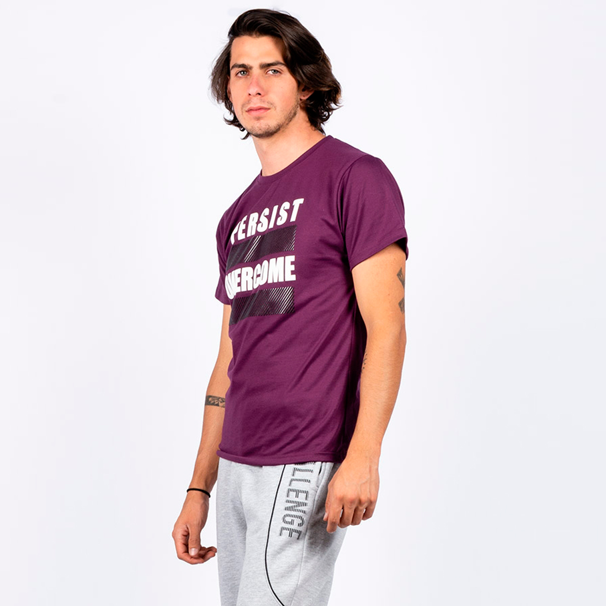 Camiseta estampada para hombre Overcome