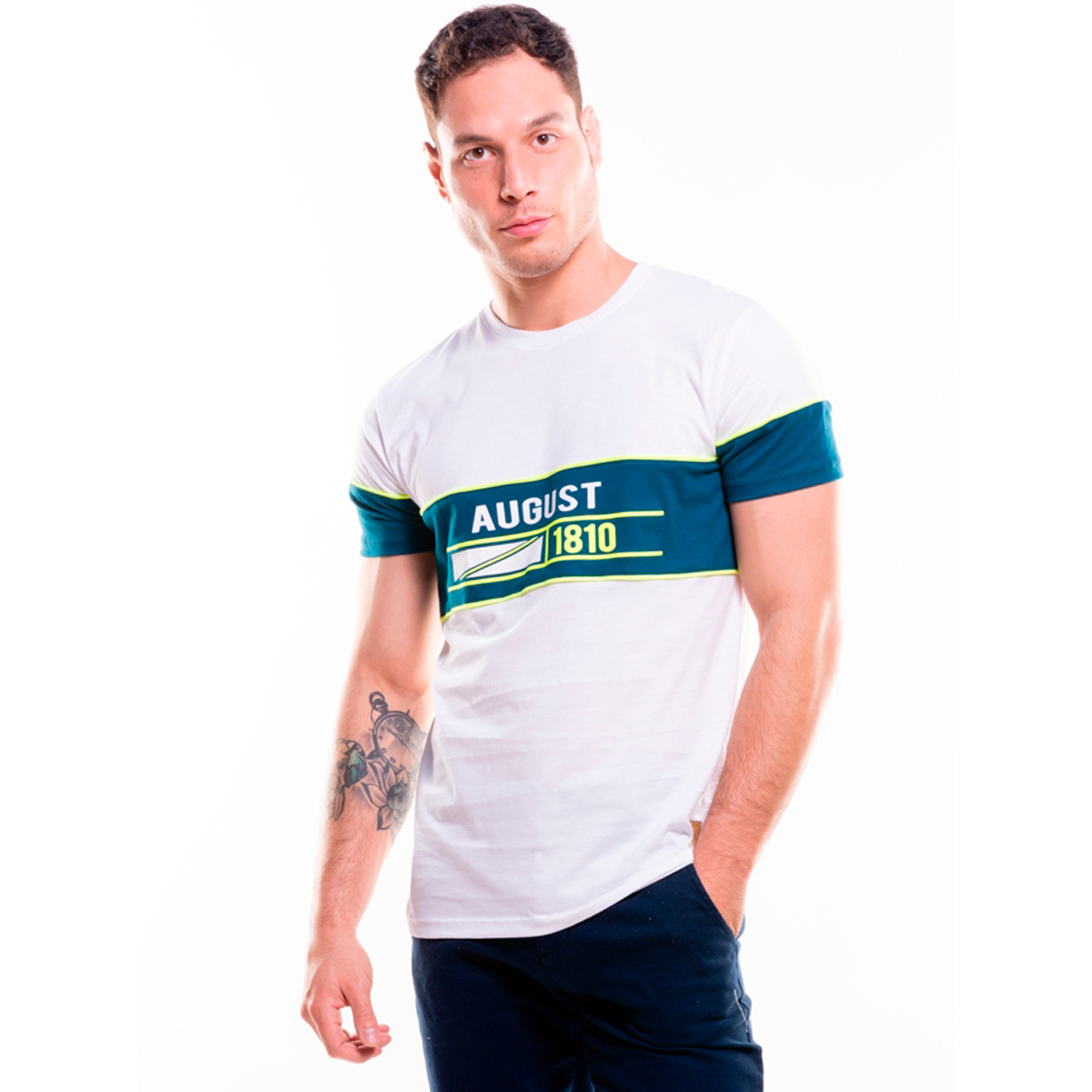 Camiseta Neon 18 para Hombre