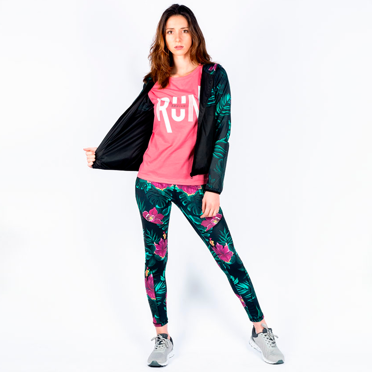 Camiseta deportiva para mujer Run faster