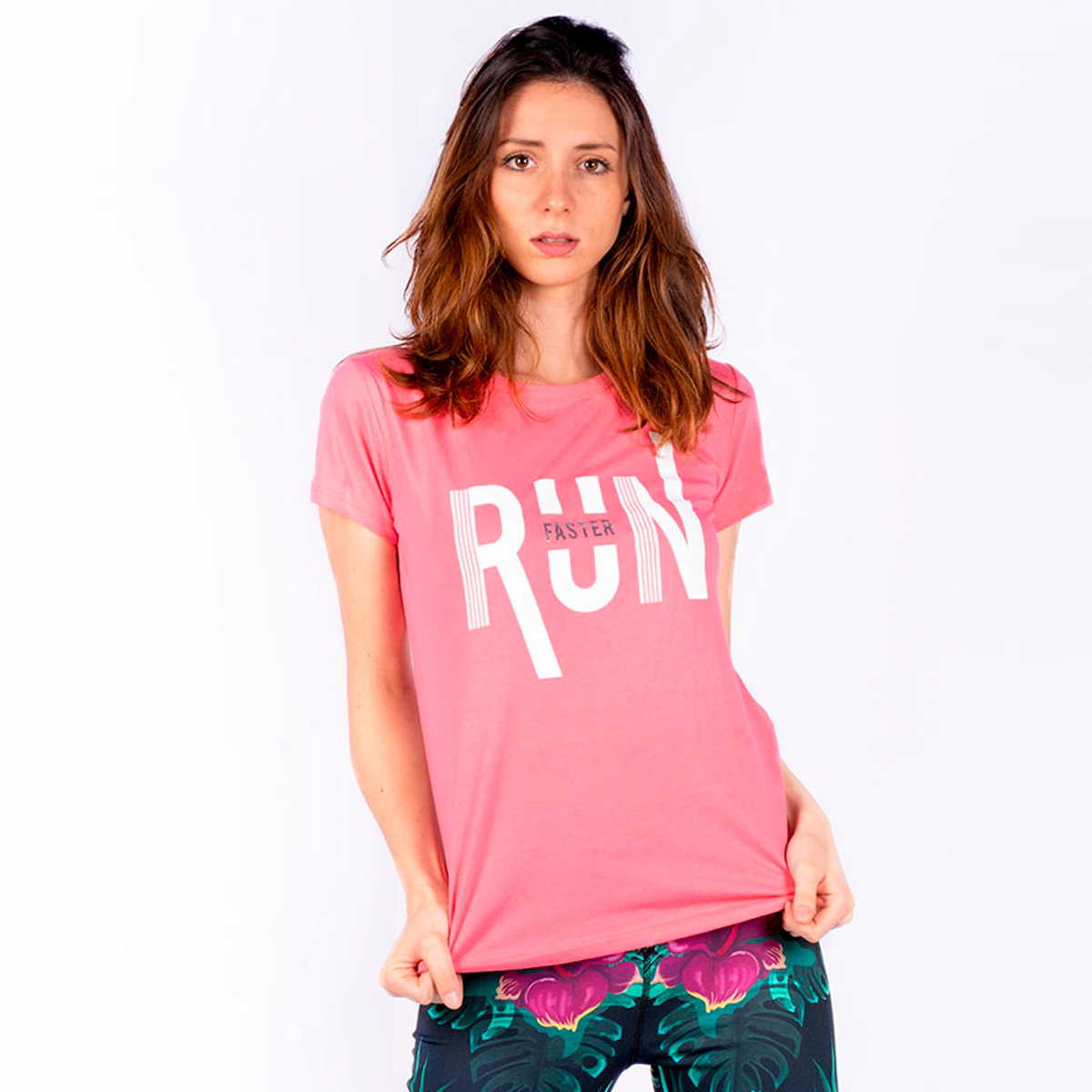 Camiseta deportiva para mujer Run faster
