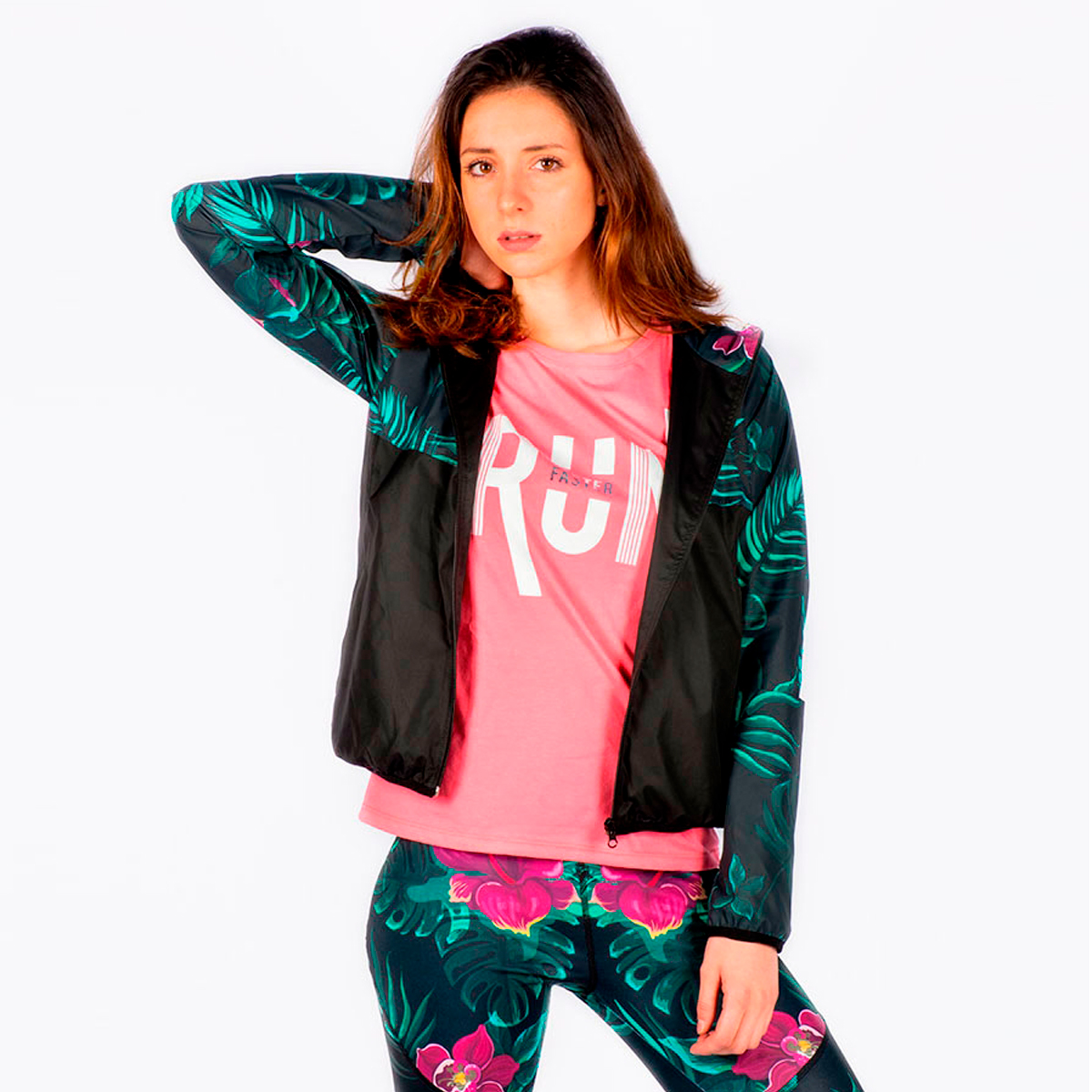 Camiseta deportiva para mujer Run faster