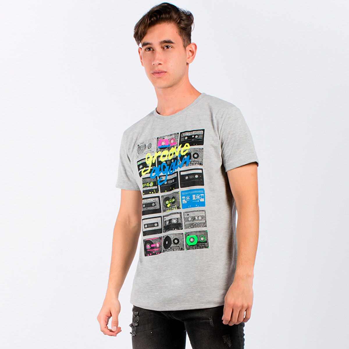 Camiseta estampada para hombre Groove Again